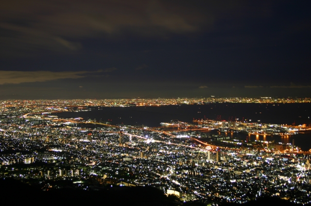 神戸の夜景――１００万ドル、１０００万ドルはどこからきた数字？